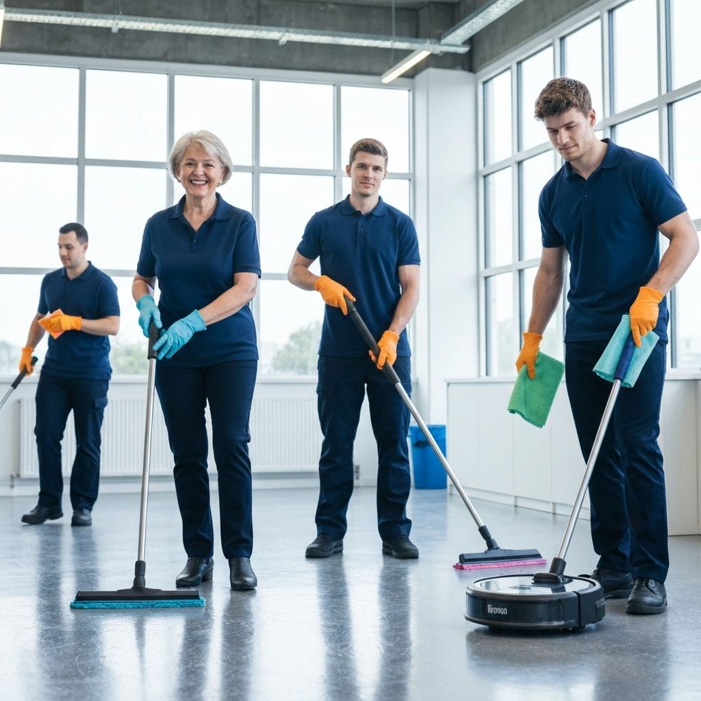 Equipe profissional da Exclusive Clean